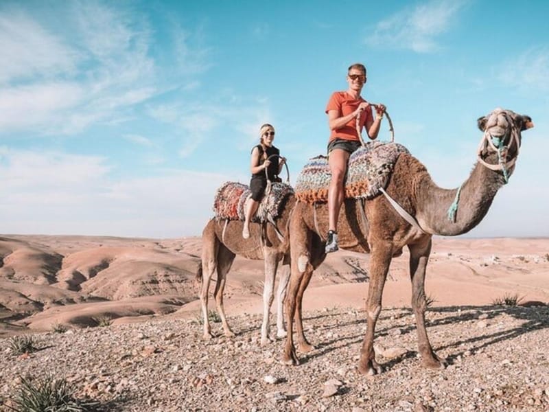 Marrakech : forfait désert d'Agafay, chameau, coucher de soleil et dîner-spectacle - Photo 2
