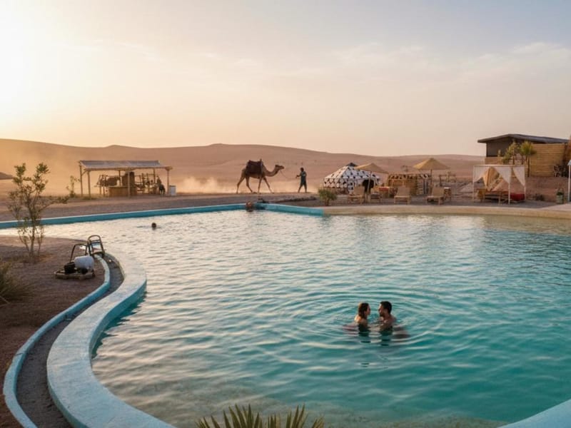 Journée dans le désert d'Agafay : quad, déjeuner et baignade - Photo 3