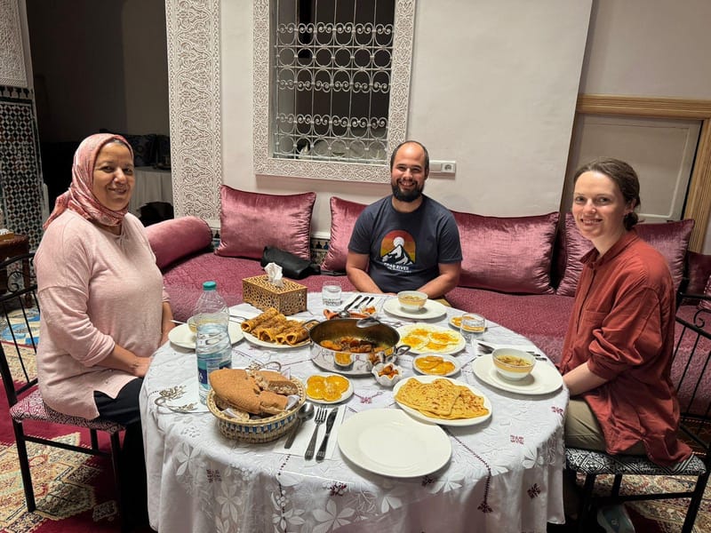 Fès : repas marocain avec une famille locale ou cours de cuisine - Photo 3