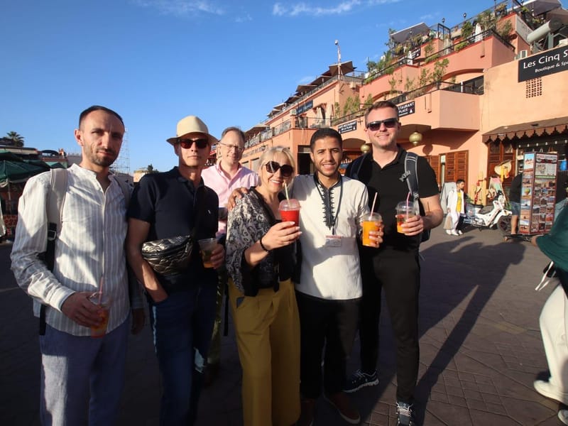 Marrakech : Visite à pied et dîner de la cuisine marocaine authentique - Photo 3