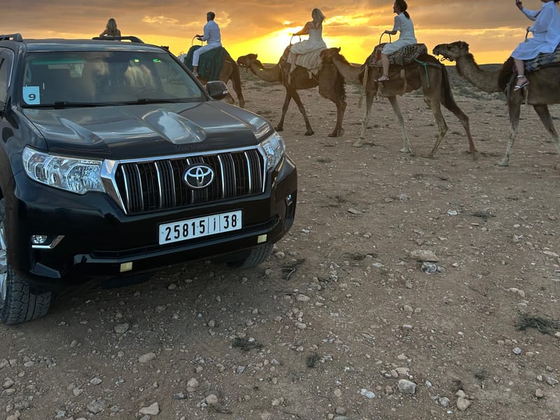 Marrakech : Balade à dos de chameau dans le désert d'Agafay ou randonnée en quad - Photo 2