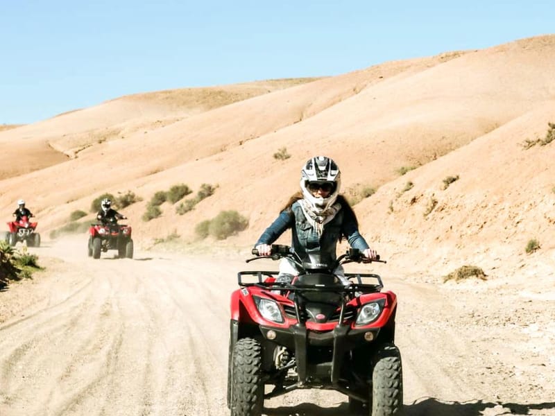 Aventure à Marrakech : Le désert d'Agafay en quad - Photo 3