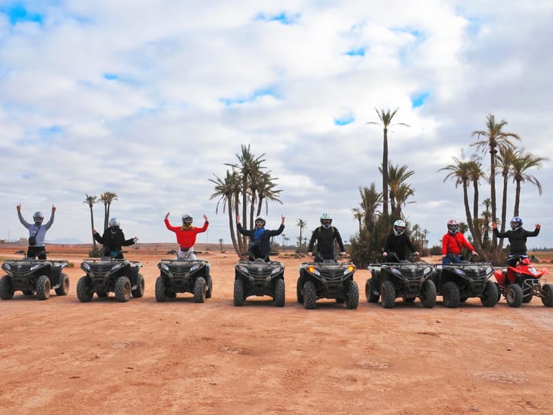 Marrakech Wüste & Palmenhain Quad Bike Tour - Photo 3