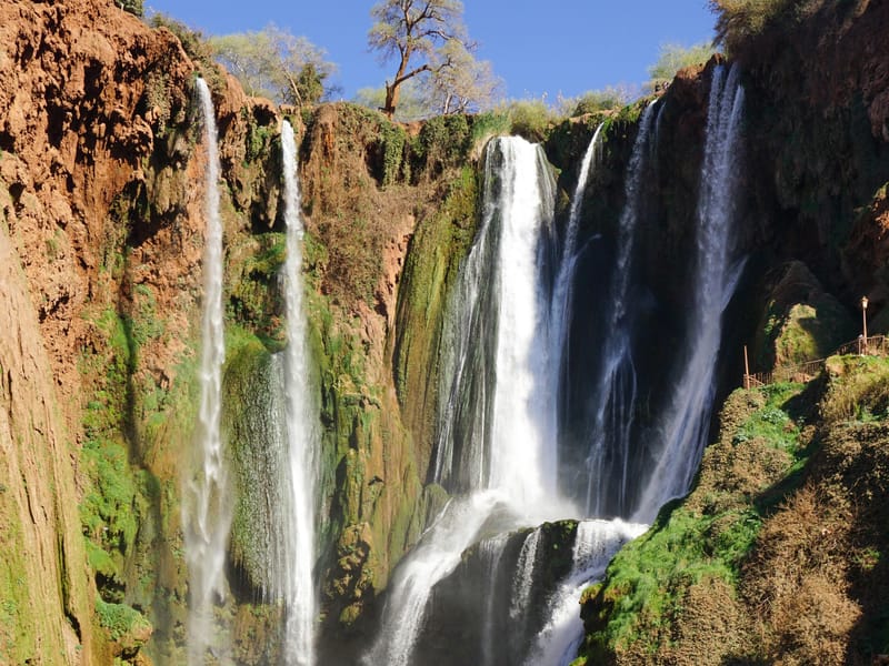 Depuis Marrakech : excursion d'une journée aux chutes d'Ouzoud avec sortie en bateau guidée. - Photo 2