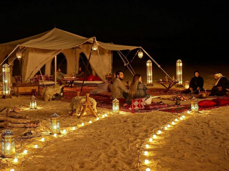 Marrakech : Dîner au Coucher du Soleil avec Spectacle de Feu - Photo 3