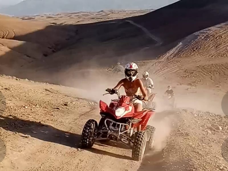 Au départ de Marrakech : Excursion en Quad dans le désert d'Agafay avec transfert - Photo 2