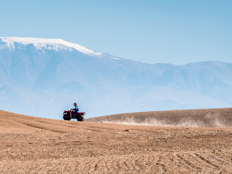 Désert d'Agafay : Aventure en quad et balade à dos de chameau - Photo 2