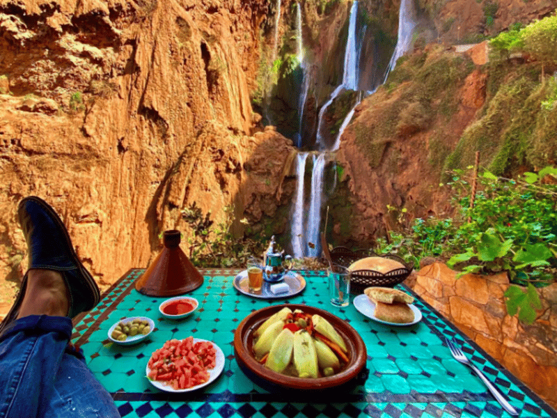 Depuis Marrakech : cascade d'Ouzoud Guide de la région et tour en bateau - Photo 3