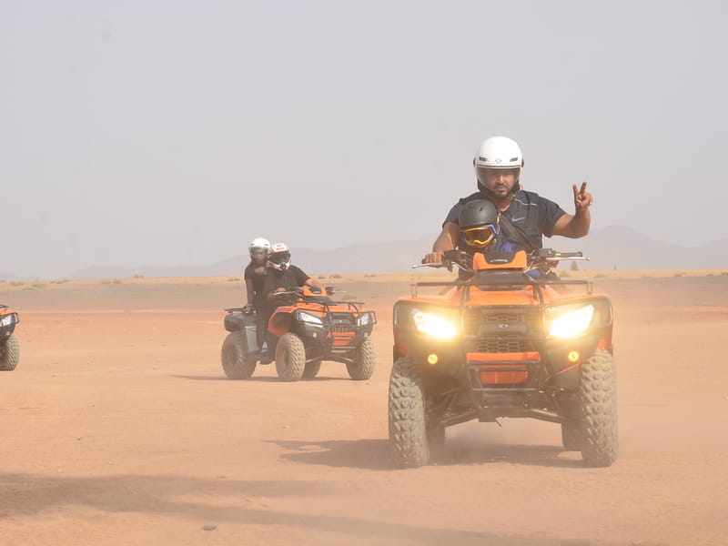 Marrakech : Visite guidée de la Palmeraie en quad avec pause thé - Photo 3