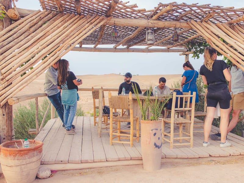 Au départ de Marrakech : Balade à dos de chameau dans le désert d'Agafay, dîner et spectacle - Photo 2