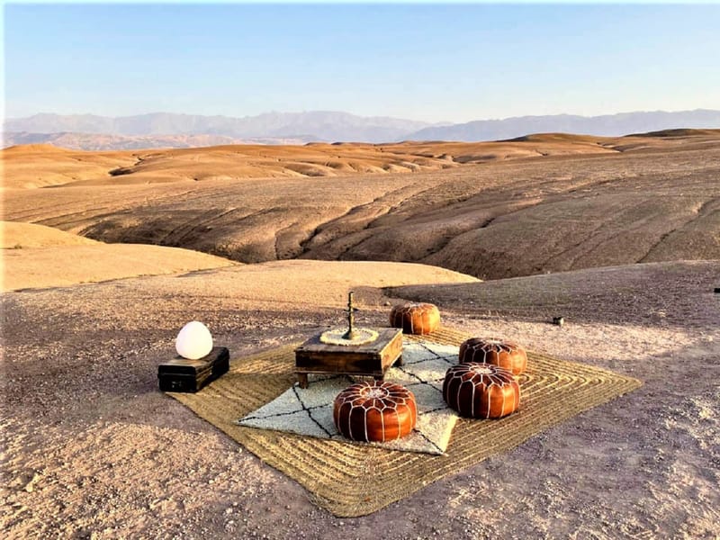 Cena nel deserto di Agafay da Marrakech - Photo 3