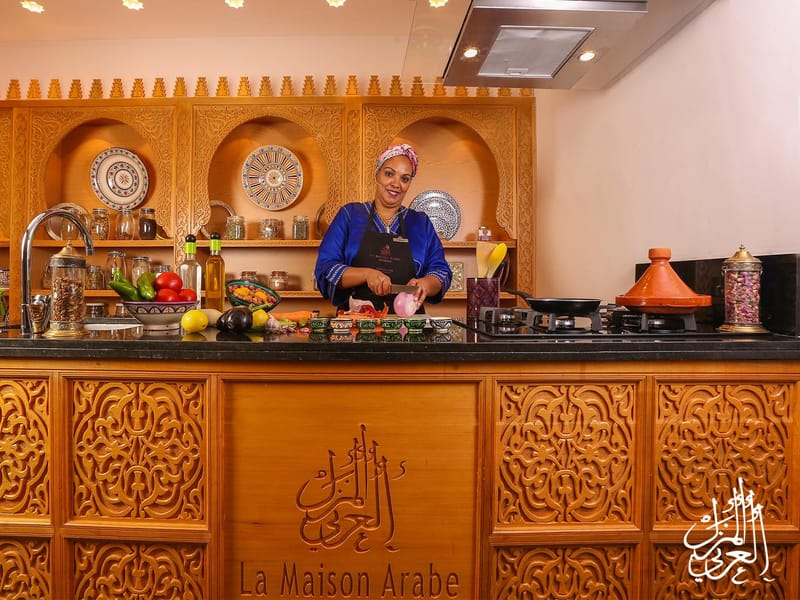 Marrakech : Atelier de cuisine marocaine à La Maison Arabe - Photo 2