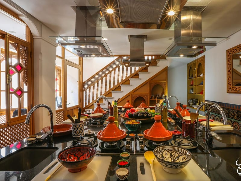 Marrakech : Atelier de cuisine marocaine à La Maison Arabe - Photo 3
