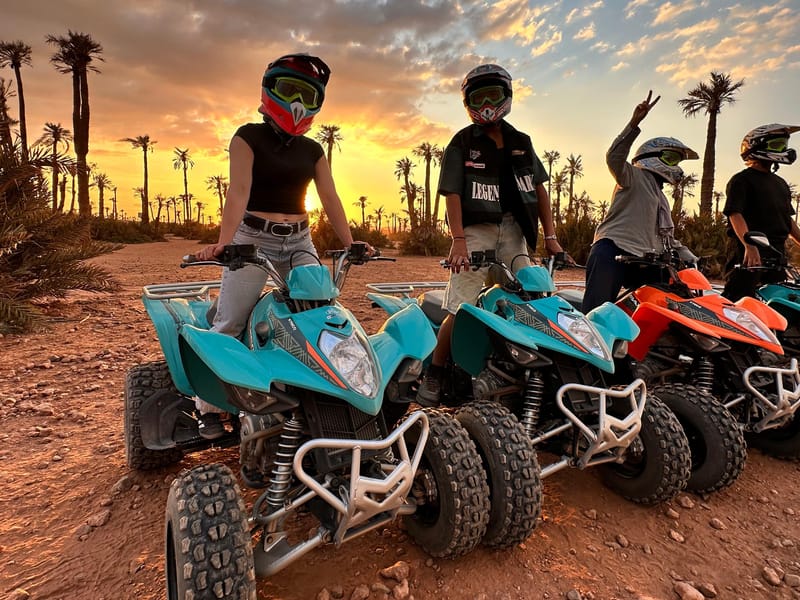 Marrakech : palmeraie Désert d'Agafay Quad, balade à dos de chameau - Photo 3