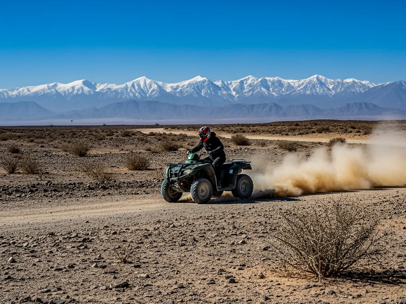 Marrakech: Quad-tour in Agafay inclusief kamelenrit, diner en show - Photo 2