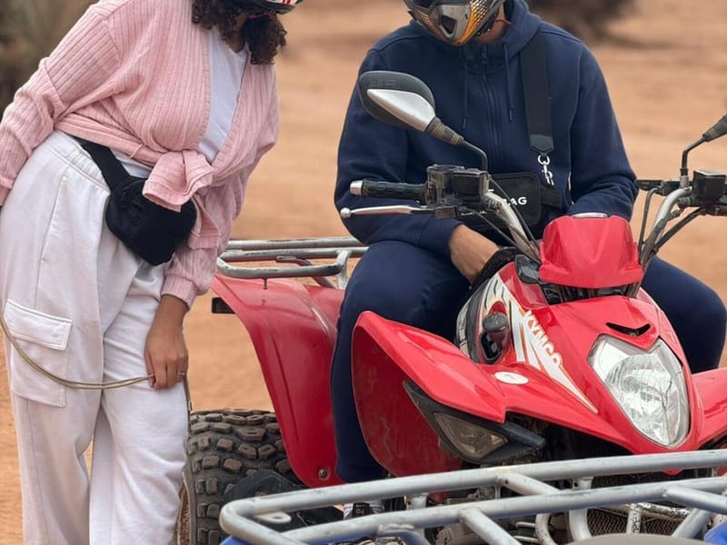 Forfait balade à dos de chameau et quad dans la Palmeraie de Marrakech - Photo 3
