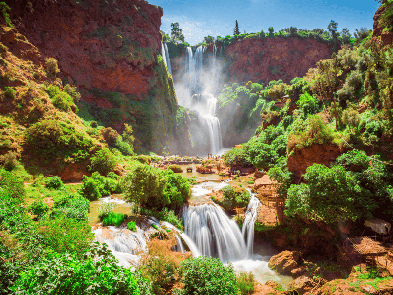 Depuis Marrakech : cascade d'Ouzoud Guide de la région et tour en bateau - Photo 2