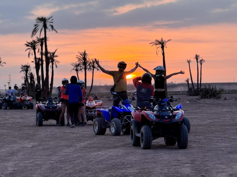 Quads au coucher du soleil à Marrakech - Photo 3
