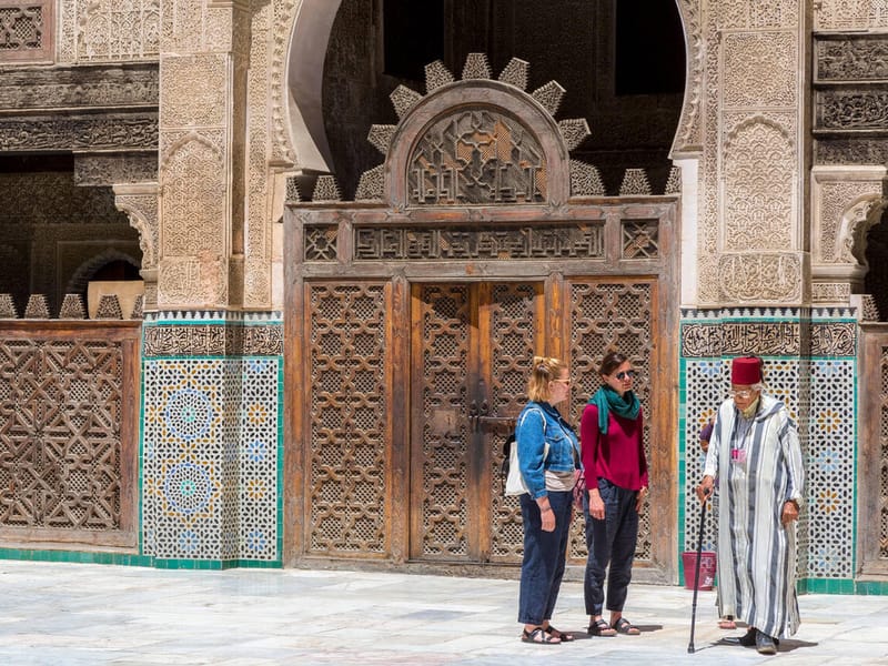 Fès : médersa Attarine, Nejjarine, tannerie, souk de la médina - Photo 2