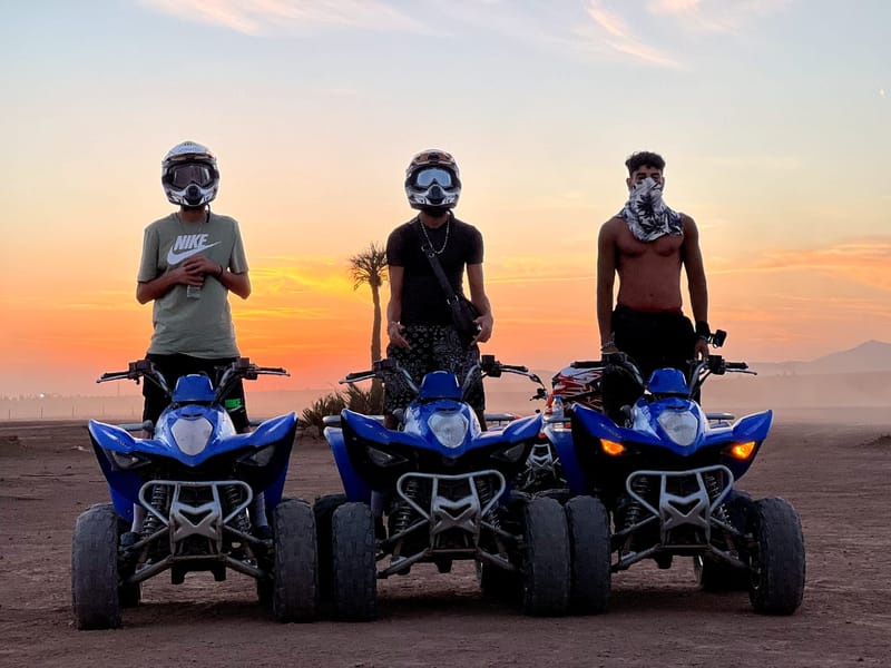 Quads au coucher du soleil à Marrakech - Photo 2