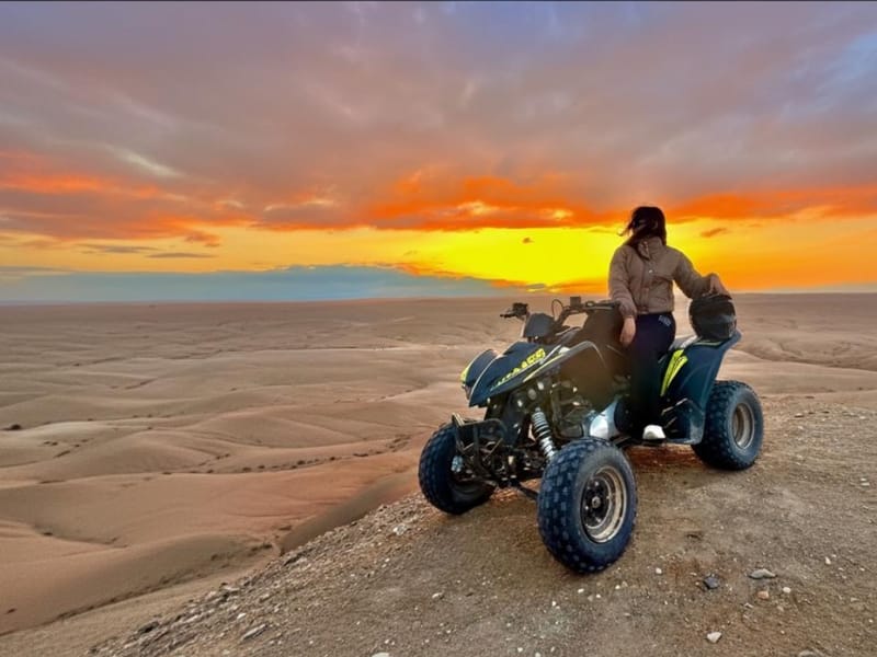 Marrakech : excursion en quad dans le désert d'Agafay et dîner-spectacle de feu - Photo 2