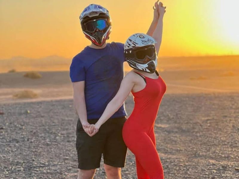 Dîner magique dans le désert d'Agafay et coucher de soleil - Photo 3