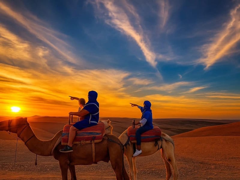 Excursion d'une journée dans le désert d'Agafay et les montagnes de l'Atlas avec balade à dos de chameau et déjeuner - Photo 3