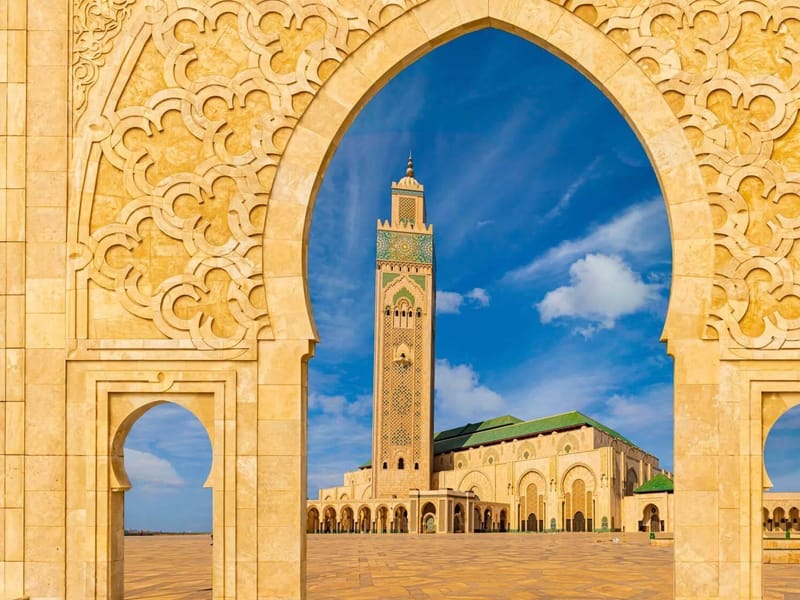 Casablanca : Tour de ville avec billet d'entrée à la Mosquée Hassan II - Photo 2