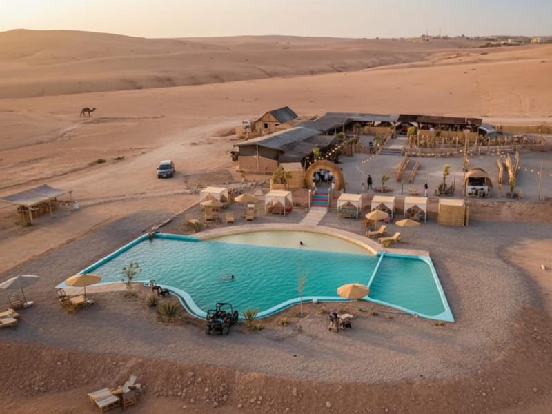 Journée dans le désert d'Agafay : quad, déjeuner et baignade - Photo 2