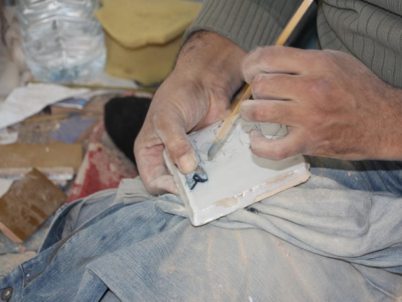 Atelier mosaïque de zelliges à Fès : création et retour à la maison - Photo 2