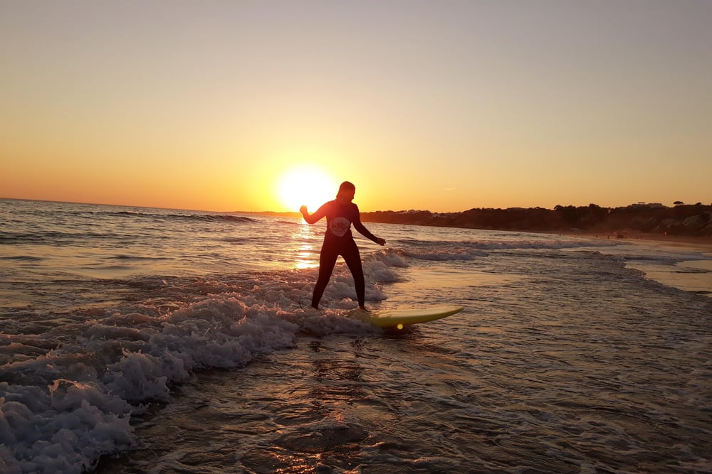 2-Hour Falesia Beach Surf Lesson