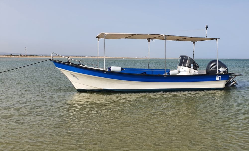 Olhao: 5h ride 3 stops on the beaches and islands Ria Formosa