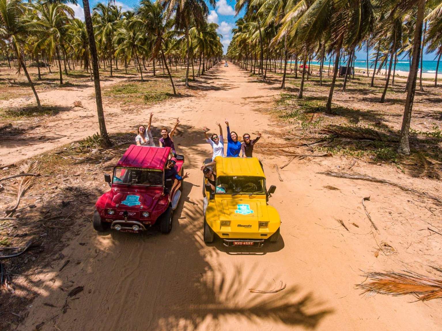 passeio de buggy na praia de Porto de Galinhas