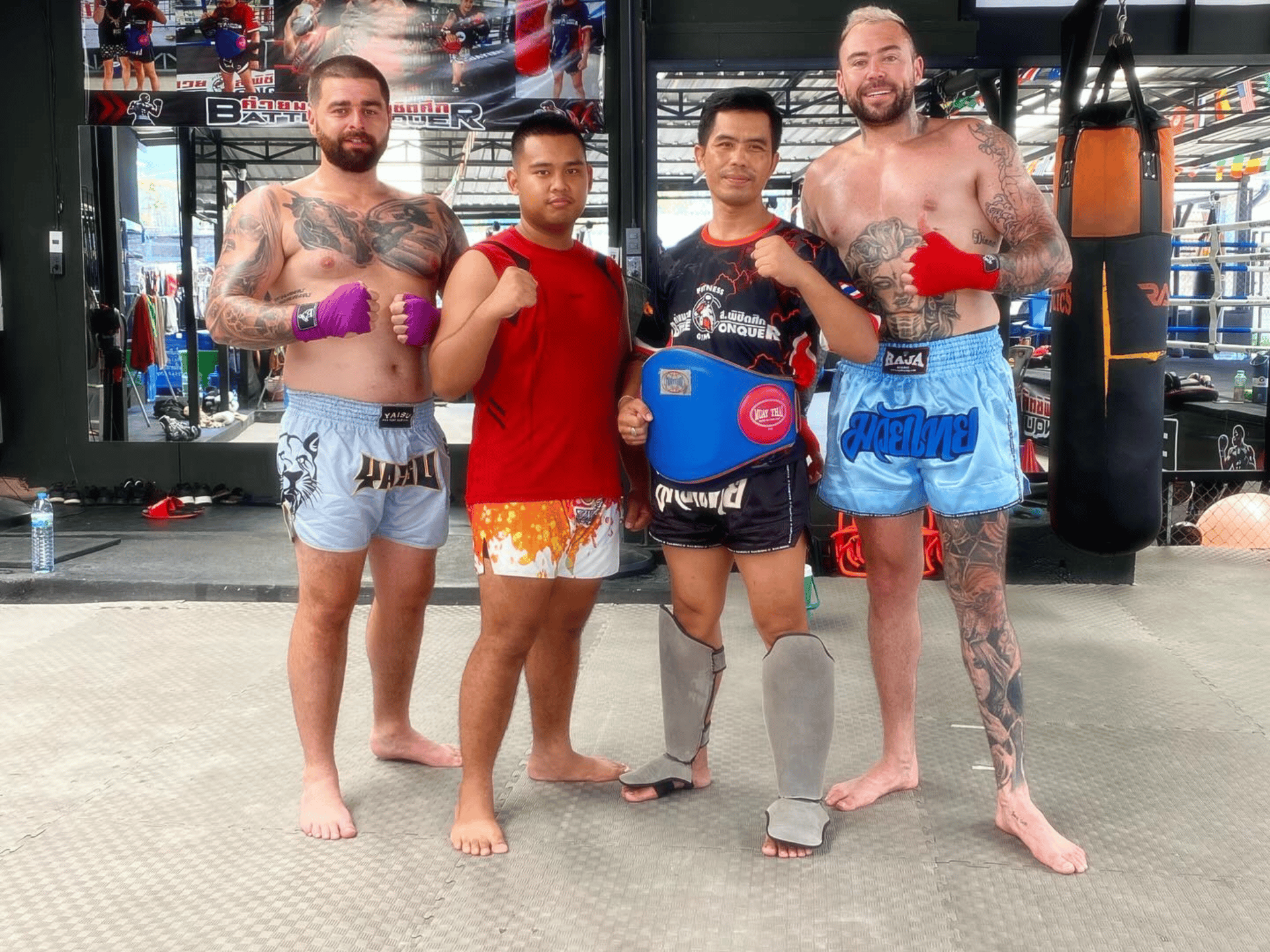 Battle & Conquer Gym Muay Thai Class