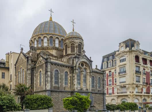 Historische gebouwen in Bayonne