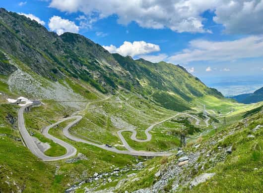 Balea meer Transfagarasan