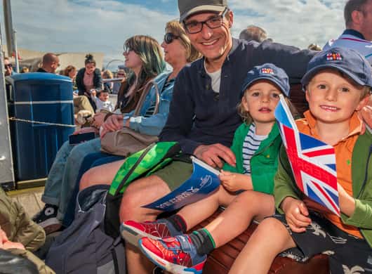 Liverpool skyline vanaf water