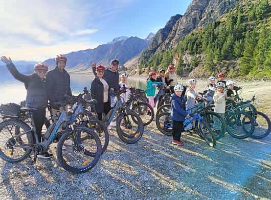 Lake Hawea fietstocht