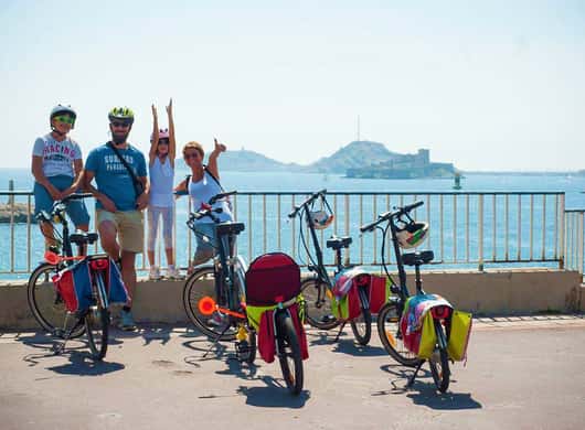 E-bike Marseille groep