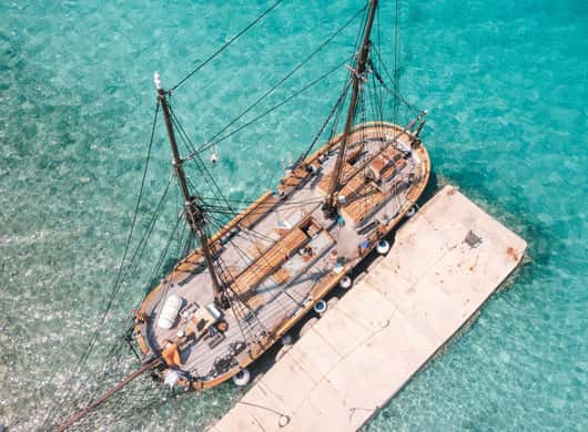 Traditionele boot Zadar