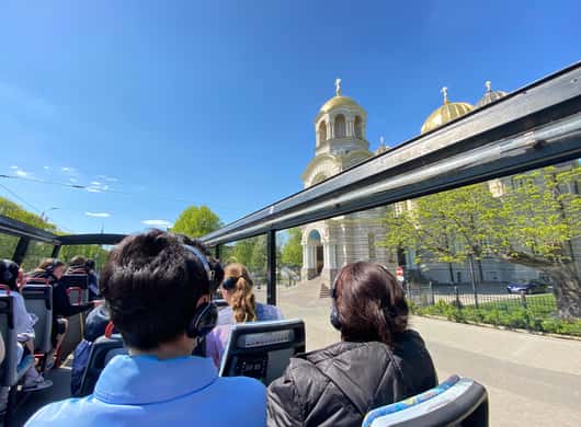 Riga sightseeing bus