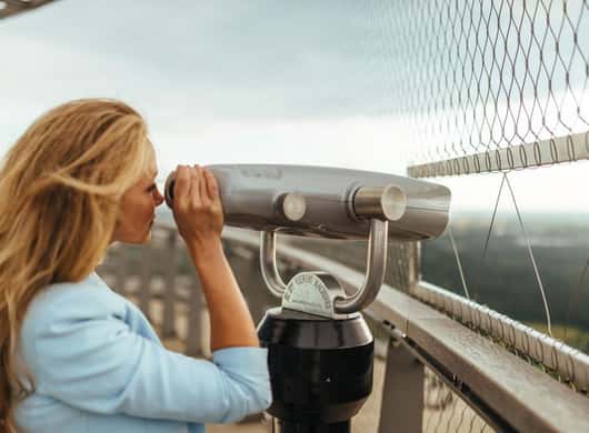 Tallinn skyline vanaf TV Toren