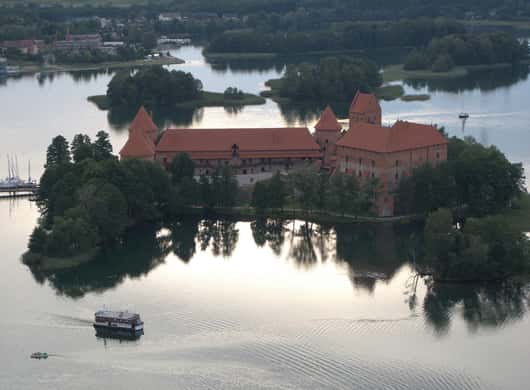 Trakai oude stad