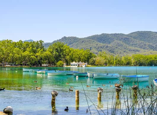 Natuur en water in Garrotxa regio