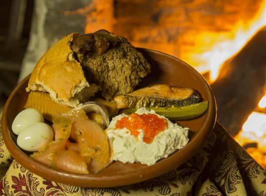 Lokale Estlandse gerechten