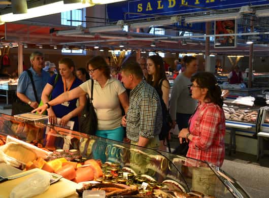 Latvian food tasting