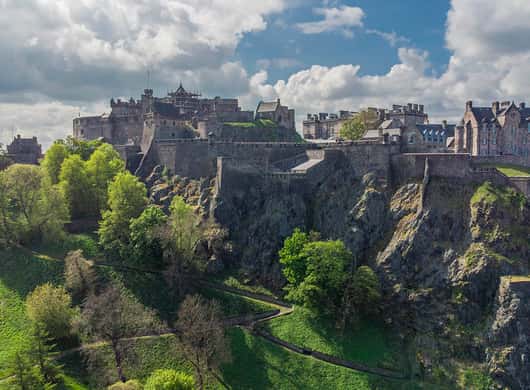 Edinburgh Castle binnenplaats