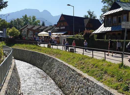 Poolse bergen panorama