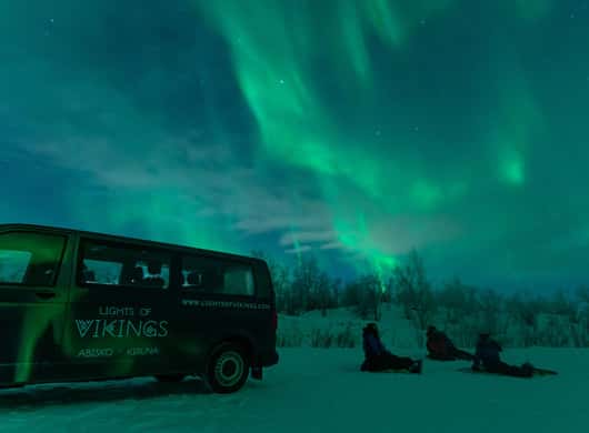 Aurora borealis Kiruna