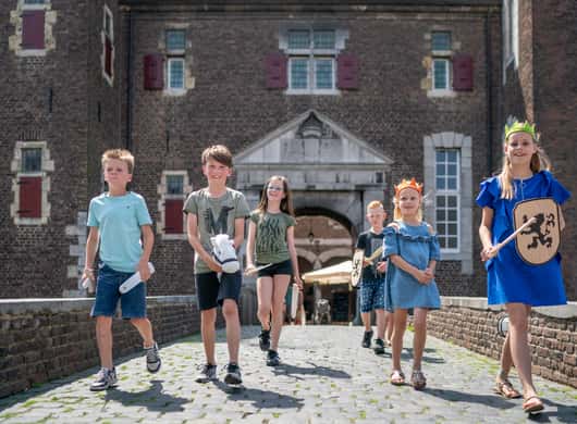 Kasteel Hoensbroek binnenplaats